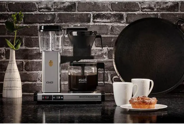 Alt view image 3 of 7 - Technivorm 53941 Moccamaster Coffee Maker - Silver