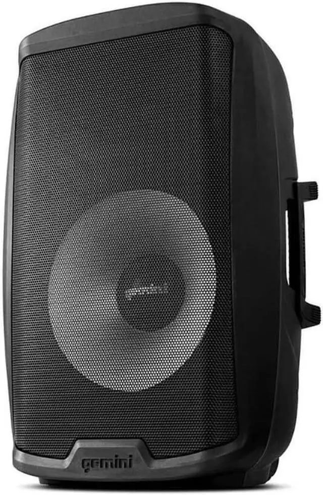 Alt view image 4 of 14 - Gemini AS2115BTLTPK 15 inch 2000 Watt Multi-LED Loudspeaker with Stand