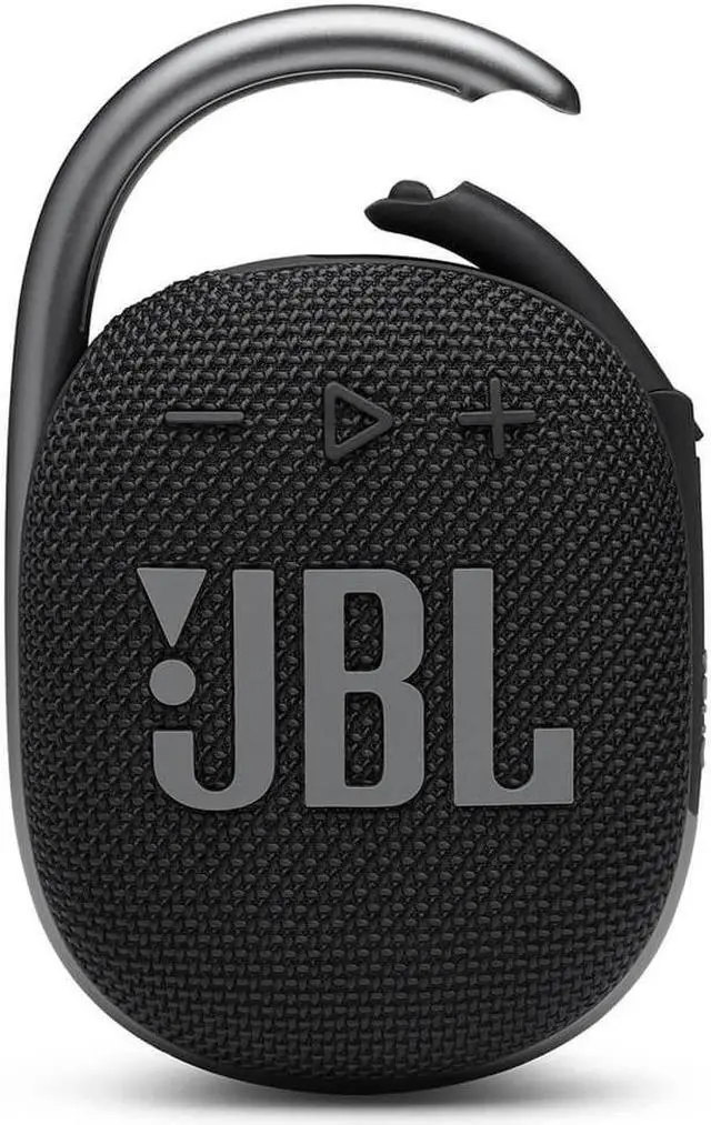 Alt view image 15 of 20 - JBL Clip 4 Black Portable Bluetooth Speaker