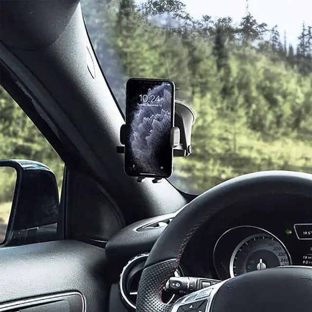 Alt view image 4 of 17 - iOttie HLCRIO171 Easy One Touch 5 Dash/Windshield Smartphone Mount