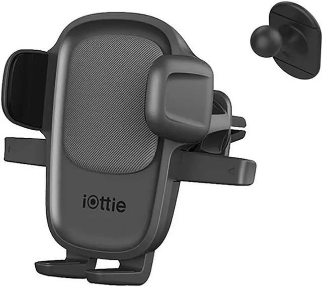 Alt view image 4 of 19 - iOttie Easy One Touch 5 Air Vent & Flush Mount Black Car Holders And Mounts
