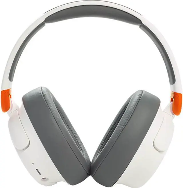 Alt view image 2 of 11 - JBL Kids On-Ear Bluetooth Headphones with ANC and Reduced Volume for Safety Listening - White