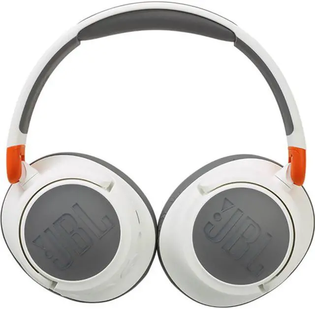 Alt view image 4 of 11 - JBL Kids On-Ear Bluetooth Headphones with ANC and Reduced Volume for Safety Listening - White
