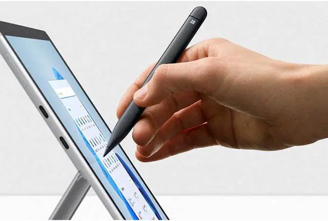 Alt view image 9 of 20 - Microsoft 8WV-00001 Surface Slim Pen 2 Matte Black