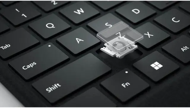 Alt view image 4 of 20 - Microsoft 8X6-00001 Surface Pro Signature Keyboard with Slim Pen 2 - Black