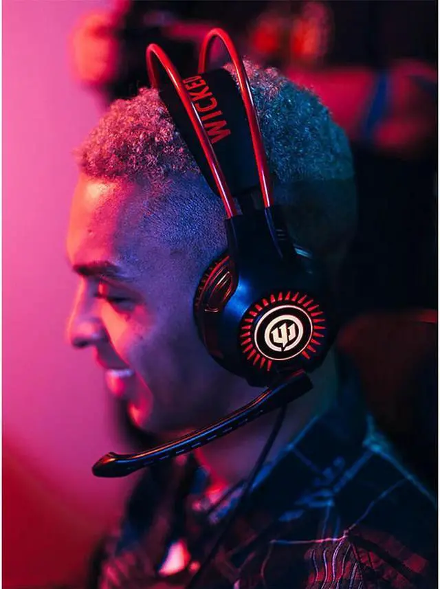 Alt view image 4 of 8 - Wicked Audio Grid Legion 500 Wired Gaming Headset