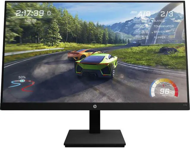 Alt view image 2 of 10 - HP X32 QHD Gaming Monitor 31.5" QHD (2560 x 1440) 55-165 Hz