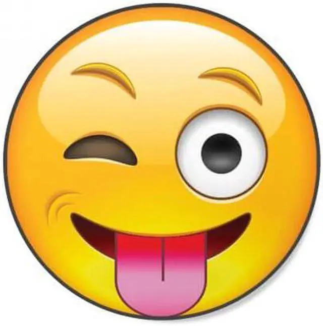 Alt view image 2 of 3 - SpinPop SPWINKEMOJIT Universal Phone Grip & Stand - Wink Tongue Emoji