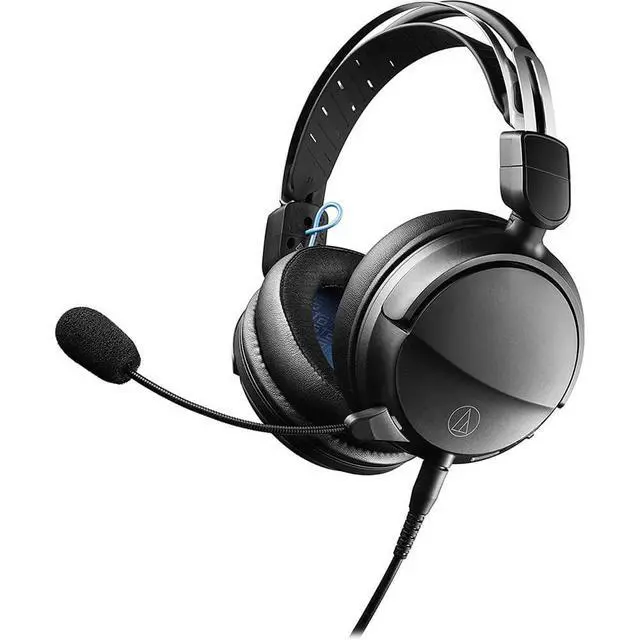 Alt view image 8 of 16 - Audio Technica High Fidelity Closed Back Gaming Headset - Black