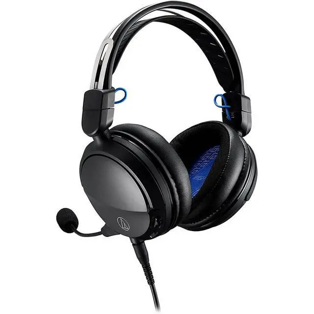 Alt view image 9 of 16 - Audio Technica High Fidelity Closed Back Gaming Headset - Black