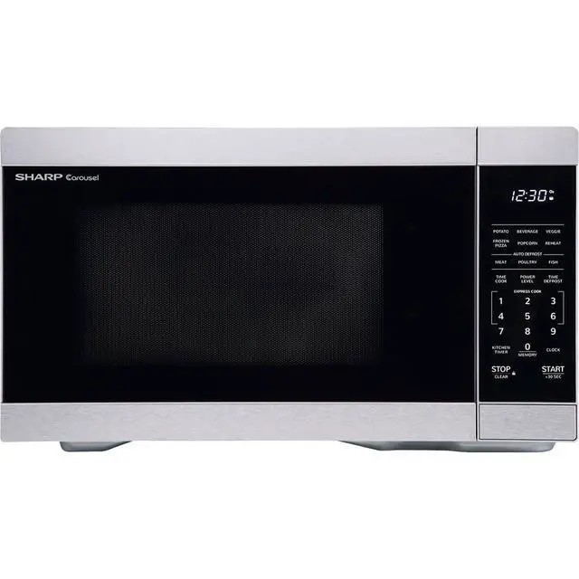 Alt view image 2 of 5 - 1.1 CF Countertop Microwave Oven, Orville Redenbacher's Certified