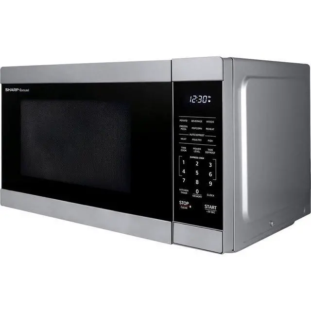 Alt view image 3 of 5 - 1.1 CF Countertop Microwave Oven, Orville Redenbacher's Certified