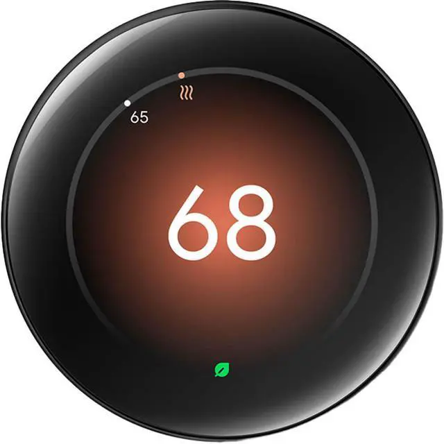 Alt view image 15 of 18 - Google Nest Learning Thermostat (4th Gen, 2024) with Nest Temperature Sensor - Energy Saving Smart Thermostat with Adaptive Eco - Works with Alexa and Google Home App - Polished Obsidian