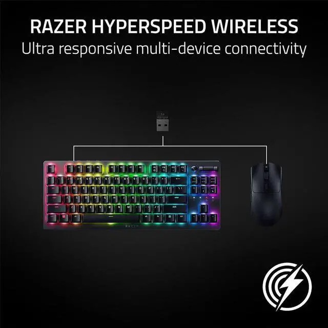 Alt view image 19 of 19 - Razer Viper V3 HyperSpeed Wireless Esports Gaming Mouse: 82g Lightweight Design - 30K DPI Optical Sensor - Up to 280 Hr Battery Life - Mechanical Switches Gen-2
