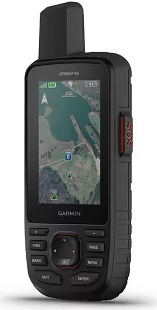 Alt view image 20 of 20 - Garmin GPSMAP 66i Handheld Navigator and Satellite Communicator
