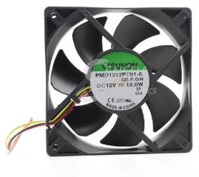 Main image of Sunon PMD1212PTB1-A (2).F.GN 120mm x 25mm 12V 12.0W 3pin 150CFM Case Fan