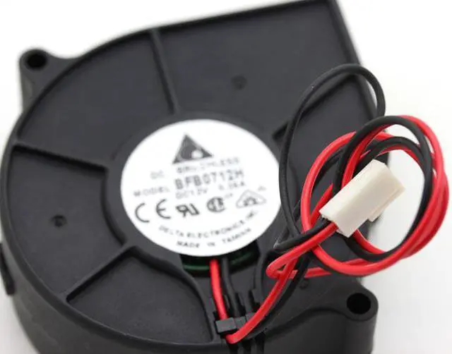Alt view image 3 of 6 - Delta BFB0712H 7530 DC 12V 0.36A projector blower centrifugal fan cooling fan