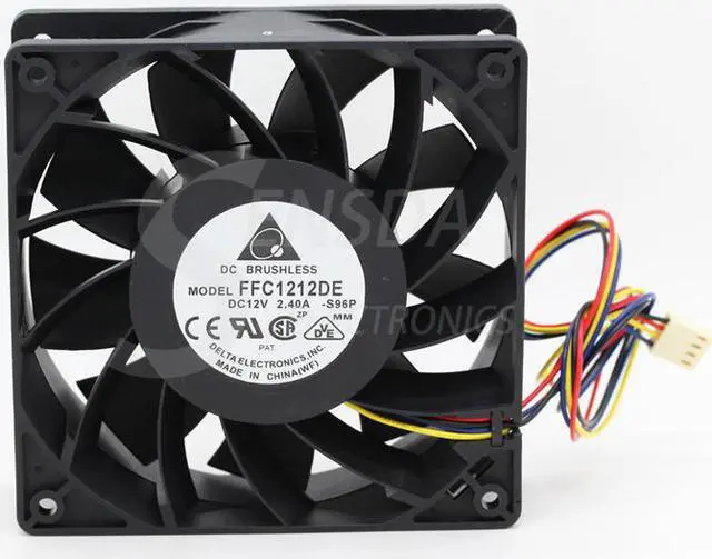 Main image of FFC1212DE Delta 12cm 12038 120mm DC 2.4A ball bearing violence powerful fan