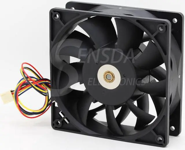 Alt view image 4 of 5 - FFC1212DE Delta 12cm 12038 120mm DC 2.4A ball bearing violence powerful fan