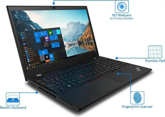 Alt view image 3 of 7 - Lenovo thinkPad P15v Laptop, 15.6" IPS FHD Display, Intel Core i7-11800H Upto 4.6GHz, 32GB RAM, 1TB NVMe SSD, NVIDIA T600, HDMI, Thunderbolt, Card Reader, Wi-Fi, Bluetooth, Windows 10 Pro