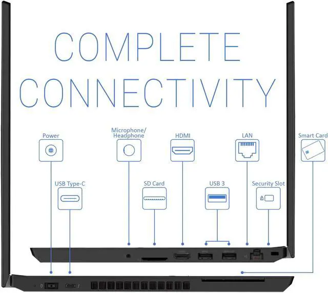 Alt view image 4 of 7 - Lenovo thinkPad P15v Laptop, 15.6" IPS FHD Display, Intel Core i7-11800H Upto 4.6GHz, 32GB RAM, 1TB NVMe SSD, NVIDIA T600, HDMI, Thunderbolt, Card Reader, Wi-Fi, Bluetooth, Windows 10 Pro
