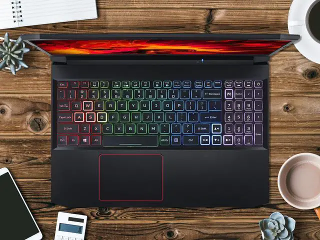 Alt view image 7 of 7 - Acer Nitro 5 Gaming Laptop, 15.6" 144Hz FHD Display, Intel Core i5-10300H Upto 4.5GHz, 16GB RAM, 1TB NVMe SSD, NVIDIA GeForce RTX 3050, HDMI, Wi-Fi, Bluetooth, Windows 10 Pro