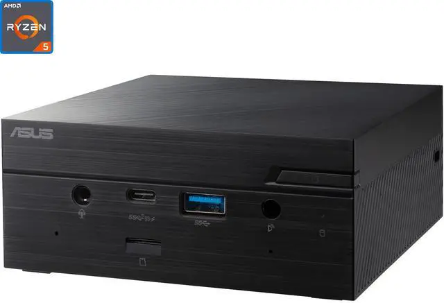 Main image of ASUS PN50 Mini PC, AMD Ryzen 5 4500U Upto 4.0GHz, 16GB RAM, 1TB NVMe SSD, HDMI, DisplayPort, Card Reader, Wi-Fi, Bluetooth, Windows 10 Pro