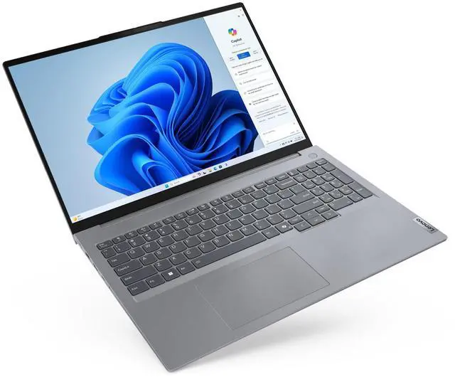 Alt view image 7 of 7 - Lenovo ThinkBook 16 Gen 7 Laptop, 16" WUXGA Display, AMD Ryzen 5 7533HS Upto 4.4GHz, 32GB RAM, 2TB SSD, Fingerprint Reader, Windows 11 Pro