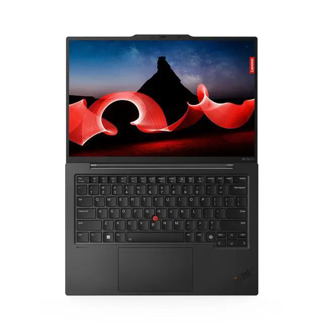 Alt view image 7 of 7 - Lenovo ThinkPad X1 Carbon Gen 12 Laptop, 14" WUXGA Display, Intel Core Ultra 7 165U Upto 4.9GHz, 32GB RAM, 4TB SSD, Backlit keys, Fingerprint Reader, Windows 11 Pro