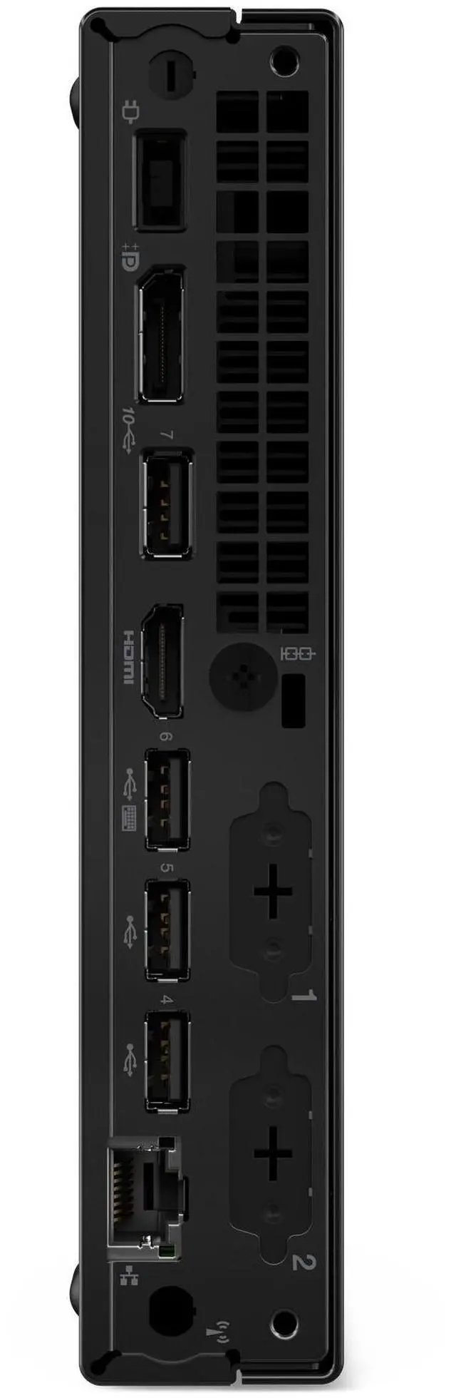 Alt view image 4 of 6 - Lenovo ThinkCentre M75q Gen 5 Desktop PC, AMD Ryzen 3 8300GE Upto 4.9GHz, 32GB RAM, 4TB SSD, Windows 11 Pro