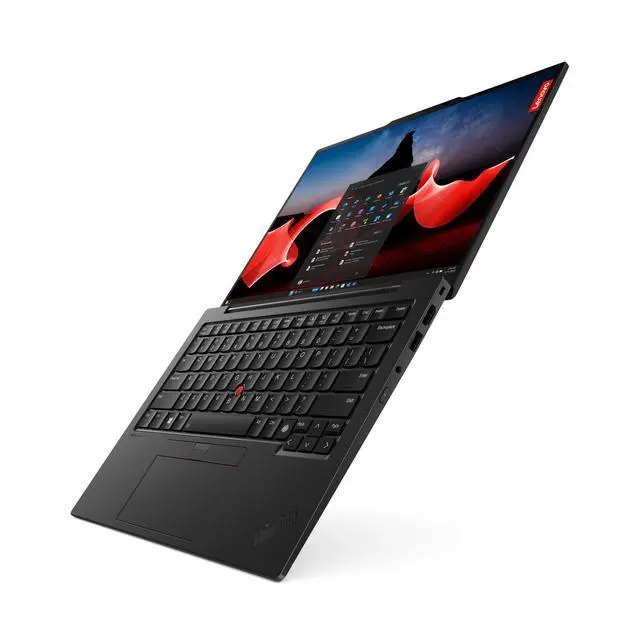 Alt view image 6 of 7 - Lenovo ThinkPad X1 Carbon Gen 12 Laptop, 14" WUXGA Display, Intel Core Ultra 7 155U Upto 4.8GHz, 16GB RAM, 2TB SSD, Backlit keys, Fingerprint Reader, Windows 11 Pro (21KCS4S600)