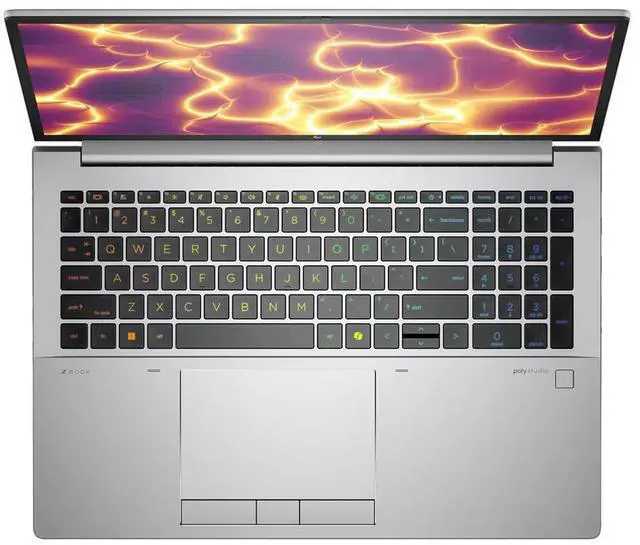 Alt view image 5 of 6 - HP ZBook Fury G11 Laptop, 16" WUXGA Display, Intel Core i7-13850HX Upto 5.3GHz, 32GB RAM, 2TB SSD, Backlit keys, Windows 11 Pro