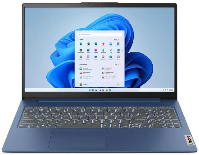 Main image of Lenovo IdeaPad Slim 3 Laptop, 15.6" FHD Display, AMD Ryzen 5 40 Upto 4.3GHz, 8GB RAM, 2TB SSD, Windows 11 Pro