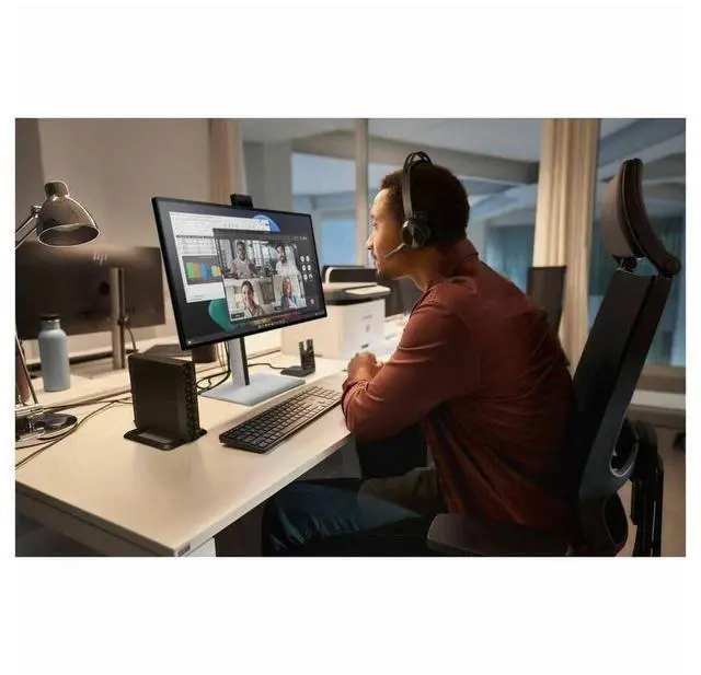 Alt view image 5 of 5 - HP EliteDesk 8 G1a Desktop PC, AMD Ryzen 5 220 Upto 4.9GHz, 16GB RAM, 1TB SSD, Windows 11 Pro