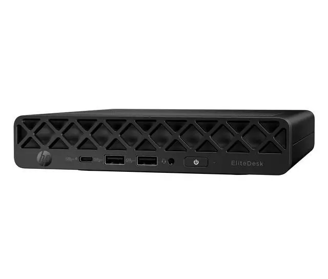Alt view image 3 of 5 - HP EliteDesk 8 G1a Desktop PC, AMD Ryzen 5 220 Upto 4.9GHz, 32GB RAM, 1TB SSD, Windows 11 Pro