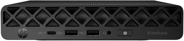 Main image of HP EliteDesk 8 G1a Desktop PC, AMD Ryzen 5 220 Upto 4.9GHz, 32GB RAM, 4TB SSD, Windows 11 Pro