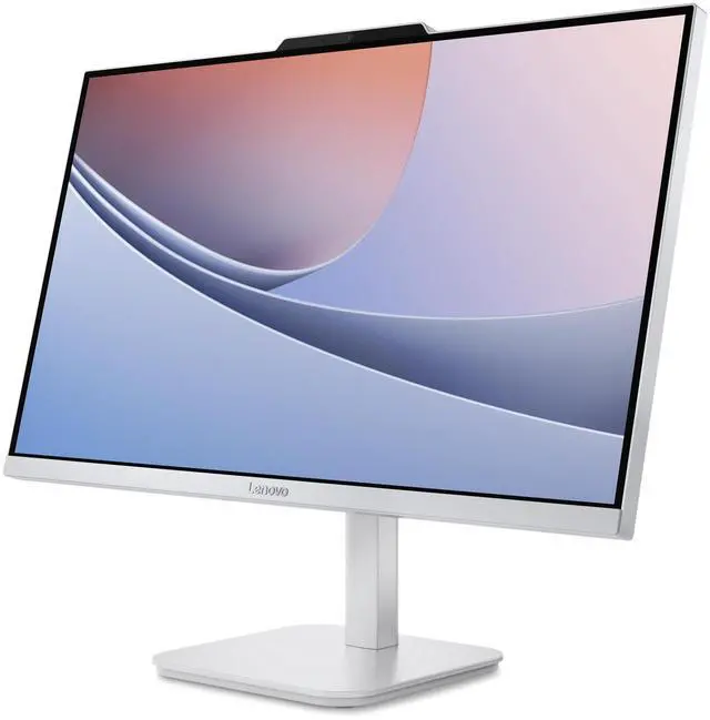 Alt view image 3 of 7 - Lenovo A100 All-in-One Desktop PC, 23.8" FHD Display, Intel Core N100 Upto 3.4GHz, 8GB RAM, 1TB SSD, Windows 11 Pro