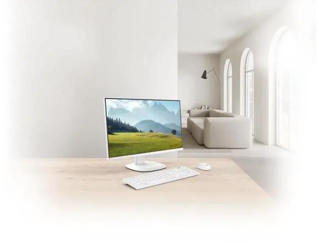 Alt view image 4 of 4 - ASUS V440 All-in-One Desktop PC, 24" FHD Touch Display, Intel Core i5-13420H Upto 4.6GHz, 8GB RAM, 512GB SSD, Wireless Mouse & Keyboard, Windows 11 Home (V440VA-RS504T)