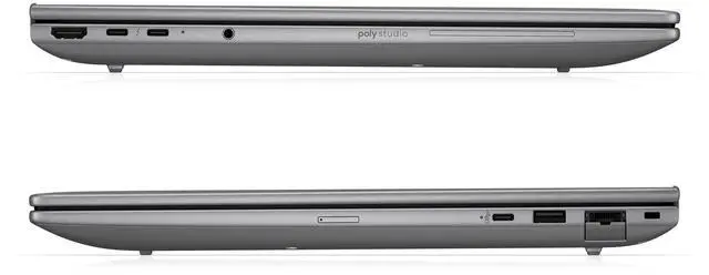 Alt view image 6 of 6 - HP ZBook 8 G1i Gaming Laptop, 16" WUXGA Display, Intel Core Ultra 7 255H Upto 5GHz, 16GB RAM, 2TB SSD, NVIDIA RTX 500, Backlit keys, Fingerprint Reader, Windows 11 Pro
