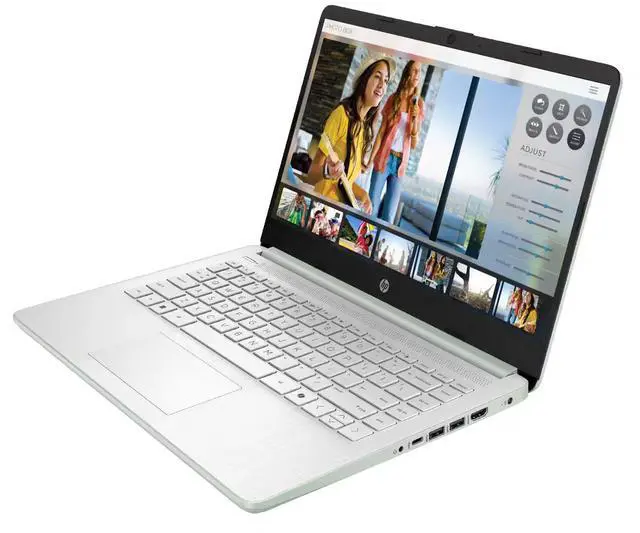 Alt view image 2 of 4 - HP 14-dq6103dx Laptop, 14" HD Display, Intel Core N150 Upto 3.6GHz, 4GB RAM, 128GB eMMC, Windows 11 Home (D0SN7UA#ABA)