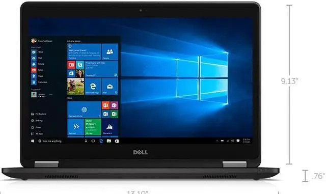 Alt view image 5 of 6 - Dell Latitude E7470 14" IPS Full HD Ultrabook, Intel Core i7-6600U Upto 3.4GHz, 16GB DDR4, 512GB SSD, Thunderbolt, HDMI, Docking Connector, Backlit Keyboard, Wifi, Bluetooth, USB, Windows 10 Pro 64Bit