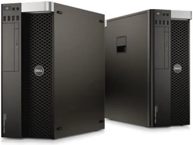 Alt view image 3 of 7 - Dell Precision Tower 3610 Workstation, Intel Xeon E5-1620 v2 3.7GHz, 16GB ECC DDR4 RAM, 512GB SSD Plus 2TB HDD, AMD FirePro W5000 2GB, DVD-RW, DVI, Display Port, Wifi, Bluetooth, Windows 10 Pro