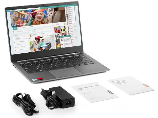 Alt view image 7 of 7 - Lenovo ThinkBook 14s Notebook, 14" FHD Display, Intel Core i7-8565U Upto 4.6GHz, 8GB RAM, 512GB NVMe SSD, AMD Radeon 540X, HDMI, Wi-Fi, Bluetooth, Windows 10 Pro