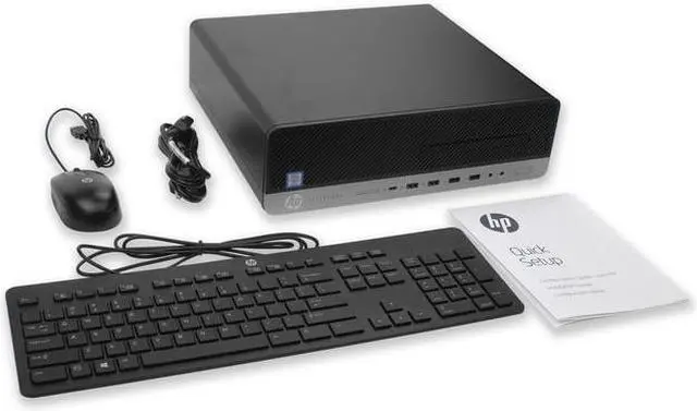 Alt view image 6 of 7 - HP EliteDesk 800 G4 Desktop, Intel Core i7-8700 Upto 4.6GHz, 32GB RAM, 256GB SSD + 1TB HDD, DVDRW, DisplayPort, Wi-Fi, Bluetooth, Windows 10 Pro