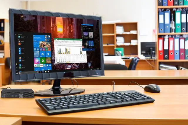 Alt view image 7 of 7 - Dell Optiplex 7040 Mini PC, Intel Core i5-6500T Upto 3.1GHz, 16GB RAM, 512GB SSD, HDMI, DisplayPort, Wi-Fi, Bluetooth, Windows 10 Pro