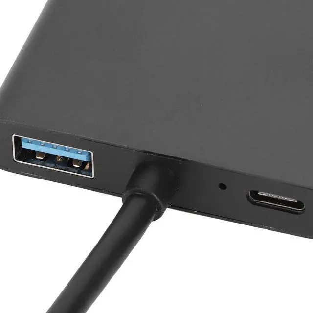 Alt view image 4 of 7 - 4 In 1 Hub ,TYPEC Docking Station ,Expansion Converter ,Portable Network Adapter ,4K