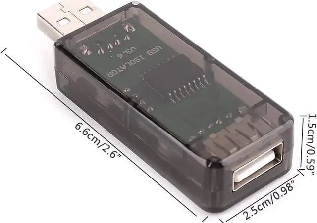 Alt view image 4 of 5 - USB to USB Isolator Industrial Grade Digital Isolators with Shell 12Mbps Speed ADUM4160/ADUM316