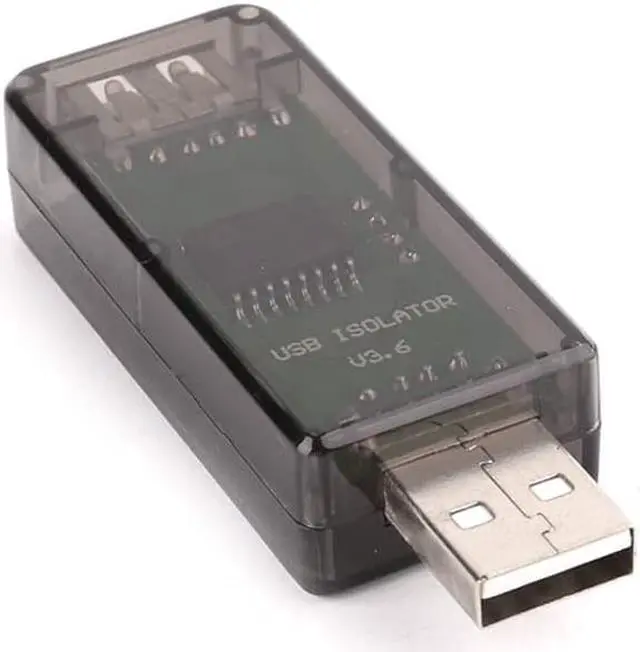 Alt view image 5 of 5 - USB to USB Isolator Industrial Grade Digital Isolators with Shell 12Mbps Speed ADUM4160/ADUM316