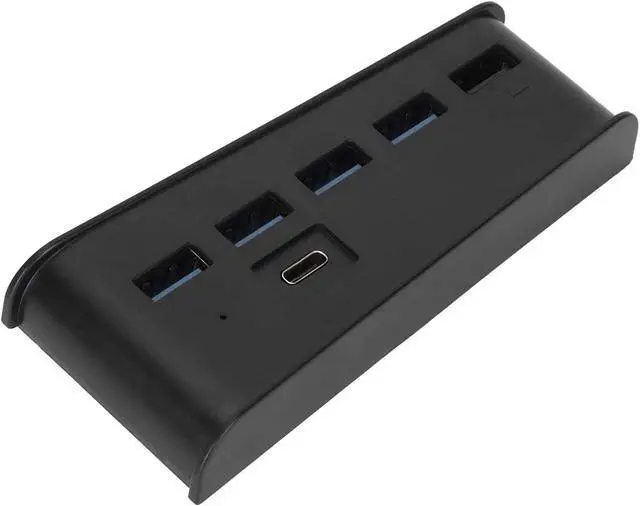Alt view image 7 of 7 - USB Multi?Port Hub, 5 in 1 Game Console USB Splitter Controller Hub USB?A for USB?C Multi?Port Hub Plug and Play USB Extender Fit for PS5 Game Console