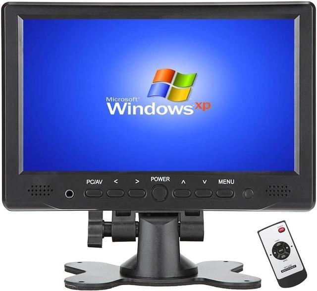 Loncevon- 7 inch Portable Small HDMI Monitor HD 1080P VGA Monitor ; Small  HDMI Screen Server Monitor for PC/TV/Raspberry PI/Camera ; IPS 1024x600  Pixel, 178 Full Viewing, w/Speaker, Earphone Jack 